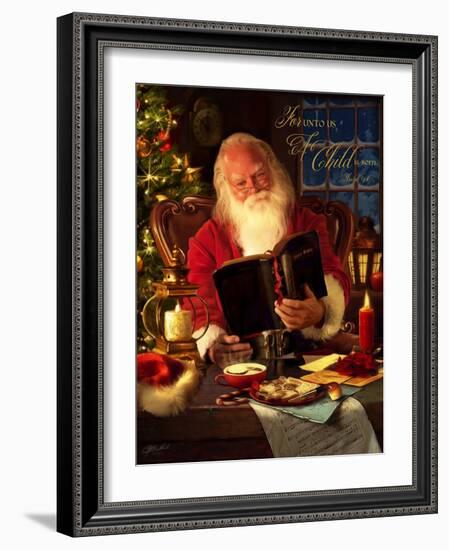 Santa-Jason Bullard-Framed Giclee Print