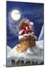 Santa-Art House Design-Mounted Giclee Print