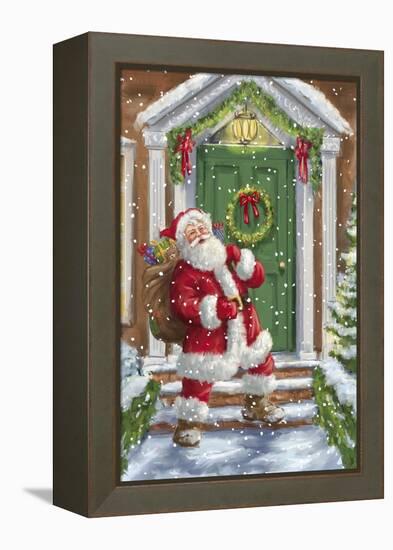 Santa-Art House Design-Framed Premier Image Canvas