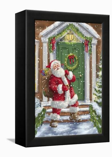 Santa-Art House Design-Framed Premier Image Canvas