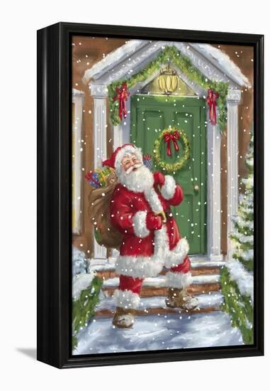 Santa-Art House Design-Framed Premier Image Canvas