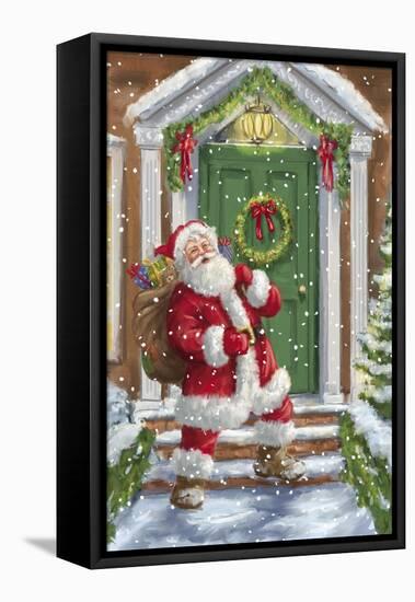 Santa-Art House Design-Framed Premier Image Canvas