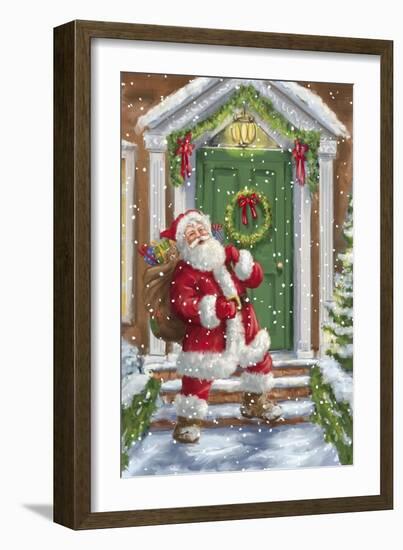 Santa-Art House Design-Framed Giclee Print