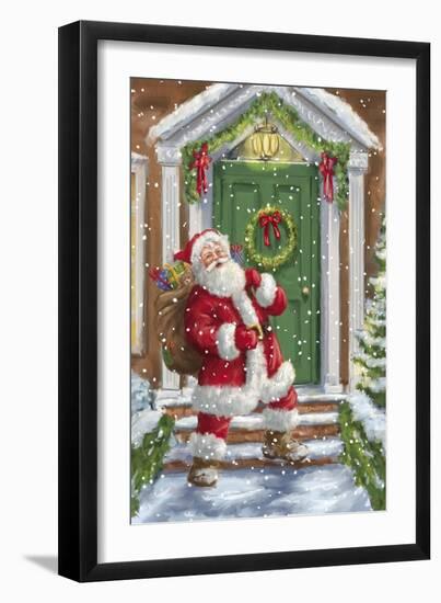 Santa-Art House Design-Framed Giclee Print