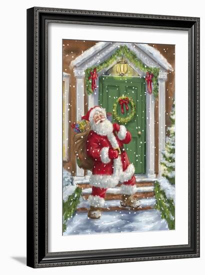 Santa-Art House Design-Framed Giclee Print