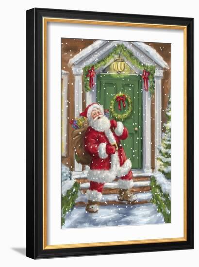 Santa-Art House Design-Framed Giclee Print