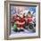 Santa-Art House Design-Framed Giclee Print