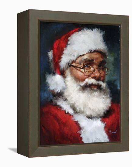 santa-Meadowpaint-Framed Premier Image Canvas