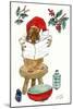Santa-Nell Hill-Mounted Giclee Print