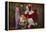 Santa-Santa’s Workshop-Framed Premier Image Canvas