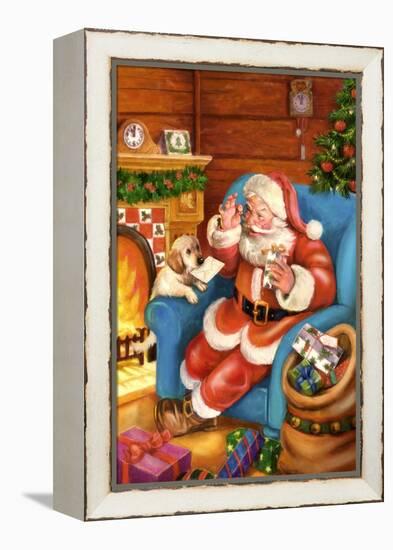 Santa-Art House Design-Framed Premier Image Canvas