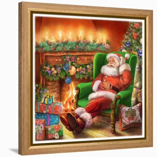 Santa-Art House Design-Framed Premier Image Canvas