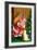 Santa-Art House Design-Framed Giclee Print