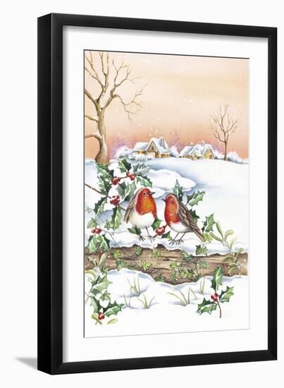 Santa-Art House Design-Framed Giclee Print