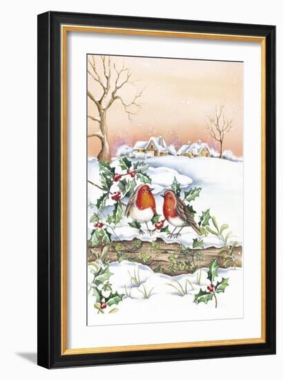 Santa-Art House Design-Framed Giclee Print