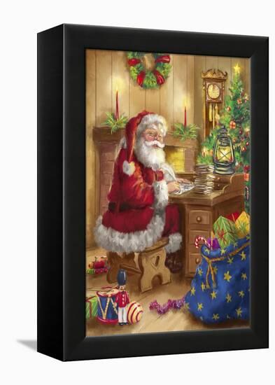 Santa-Art House Design-Framed Premier Image Canvas