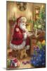 Santa-Art House Design-Mounted Giclee Print