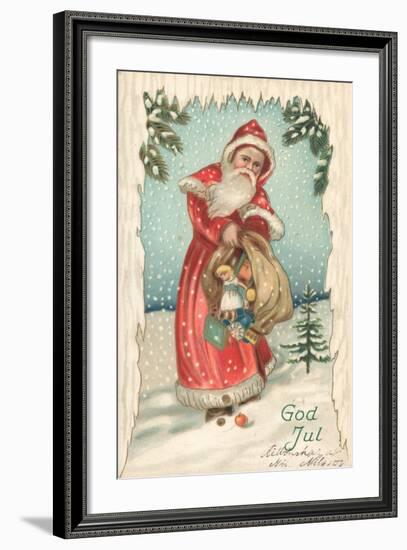 Santa-German School-Framed Giclee Print