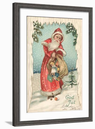 Santa-German School-Framed Giclee Print