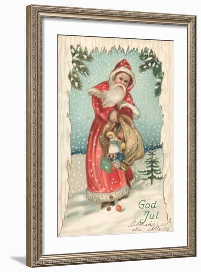 Santa-German School-Framed Giclee Print