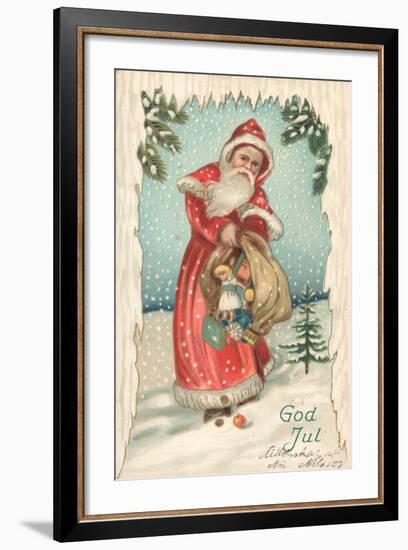 Santa-German School-Framed Giclee Print