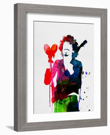 Santana Watercolor-Lora Feldman-Framed Art Print