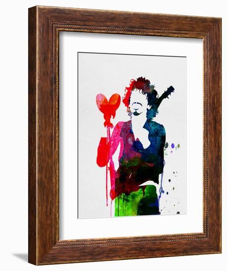 Santana Watercolor-Lora Feldman-Framed Premium Giclee Print