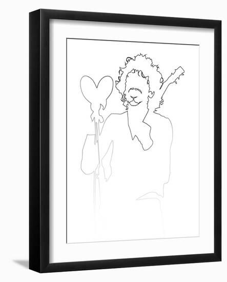 Santana-Logan Huxley-Framed Premium Giclee Print