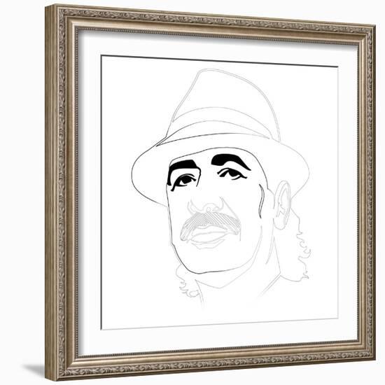 Santana-Logan Huxley-Framed Premium Giclee Print