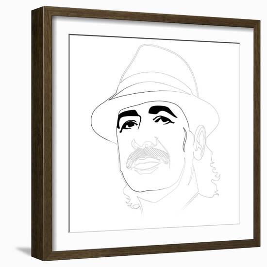 Santana-Logan Huxley-Framed Premium Giclee Print