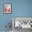 Santas Bird greeting-Melinda Hipsher-Framed Giclee Print displayed on a wall