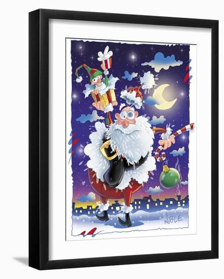 Santas Gift-null-Framed Giclee Print