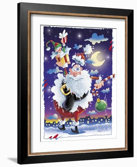 Santas Gift-null-Framed Giclee Print