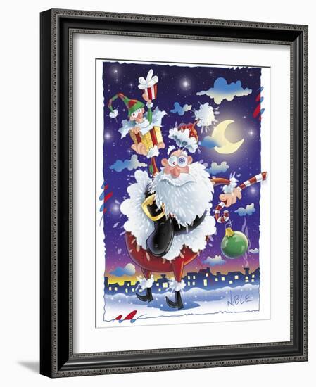 Santas Gift-null-Framed Giclee Print