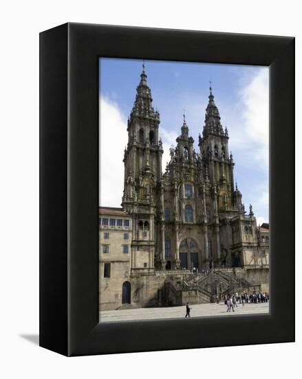 Santiago Cathedral on the Plaza Do Obradoiro, Santiago De Compostela, Spain-R H Productions-Framed Premier Image Canvas