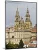 Santiago Cathedral with the Palace of Raxoi in Foreground, Santiago De Compostela, Spain-R H Productions-Mounted Photographic Print