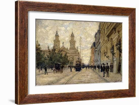 Santiago de Chile-Fernando Laroche-Framed Giclee Print