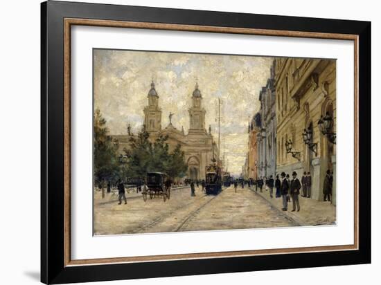 Santiago de Chile-Fernando Laroche-Framed Giclee Print