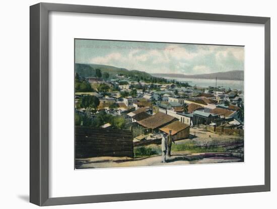 Santiago De Cuba. - Barrio de los Gailegos. - Partial View, c1910-Unknown-Framed Giclee Print