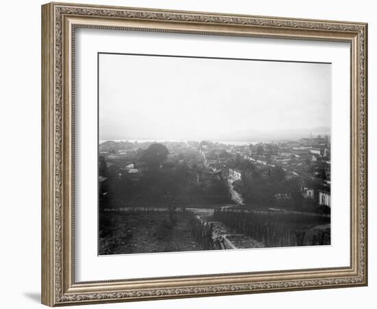 Santiago De Cuba from the Heights-null-Framed Photo