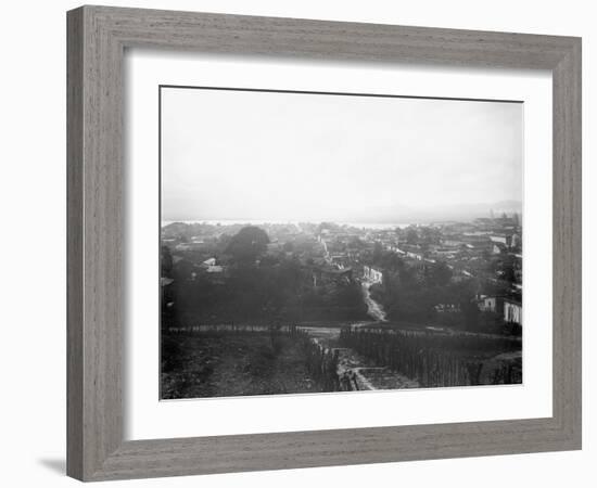 Santiago De Cuba from the Heights-null-Framed Photo