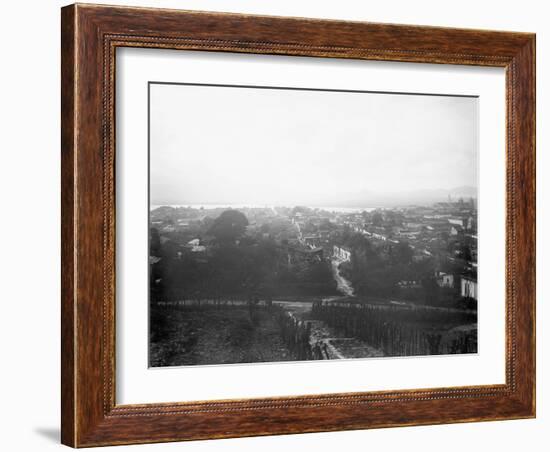 Santiago De Cuba from the Heights-null-Framed Photo