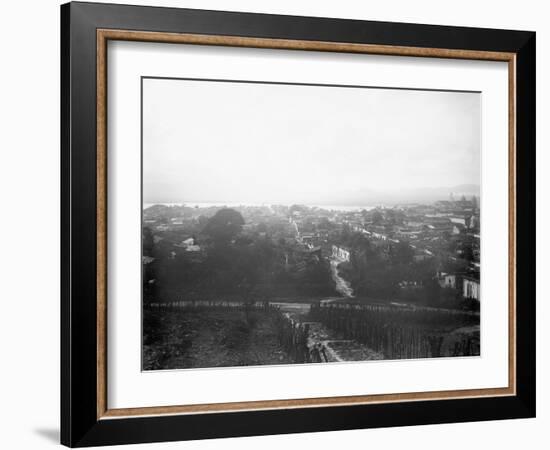 Santiago De Cuba from the Heights-null-Framed Photo