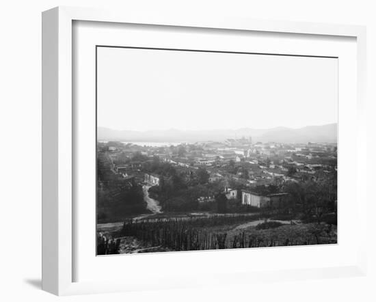 Santiago De Cuba from the Heights-null-Framed Photo