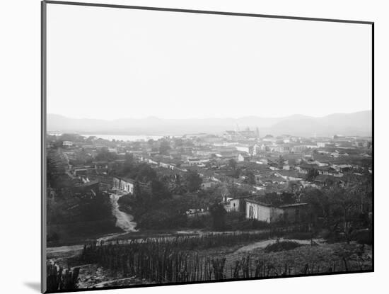 Santiago De Cuba from the Heights-null-Mounted Photo