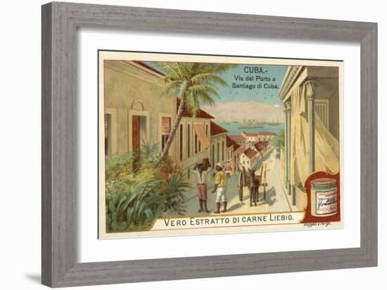 Santiago De Cuba-null-Framed Giclee Print