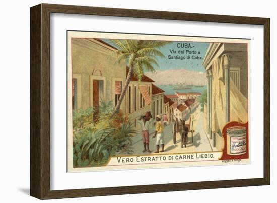 Santiago De Cuba-null-Framed Giclee Print