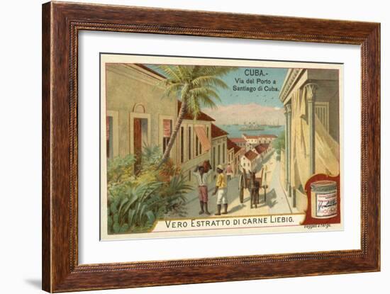 Santiago De Cuba-null-Framed Giclee Print