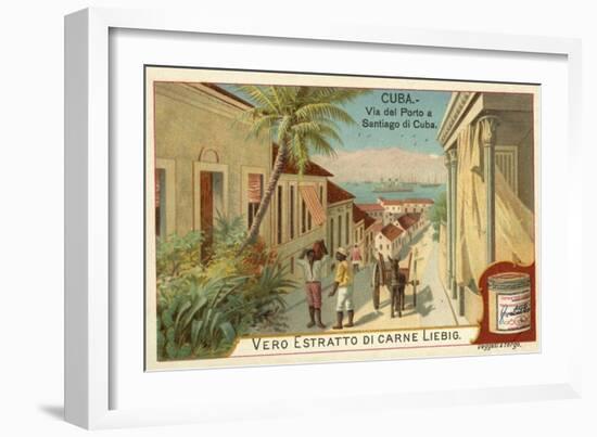 Santiago De Cuba-null-Framed Giclee Print