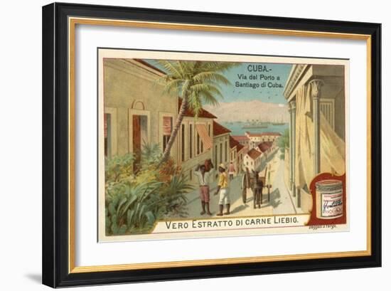 Santiago De Cuba-null-Framed Giclee Print